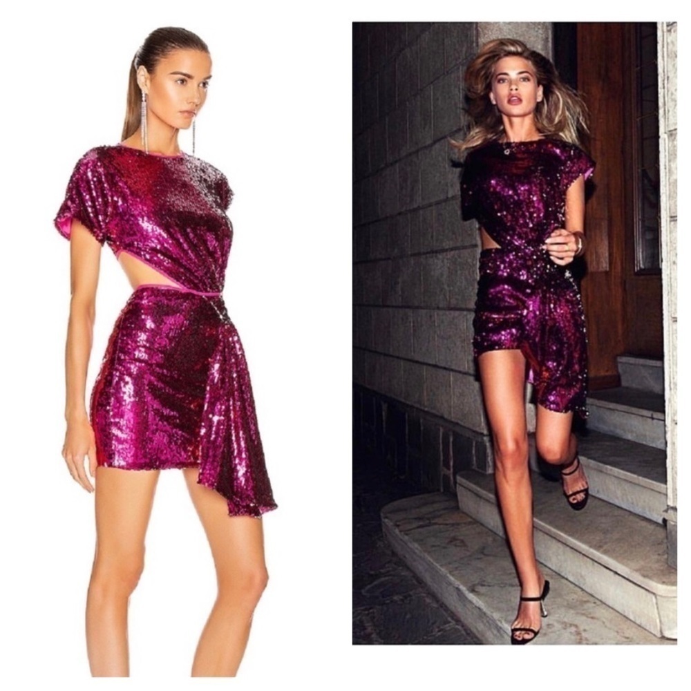 Alice Mccall Electric CutOut Sequin Dress.
